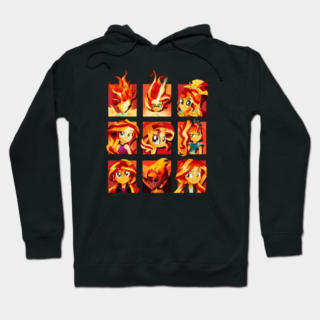 Forms of Sunset Shimmer Hoodie by Ilona's Store